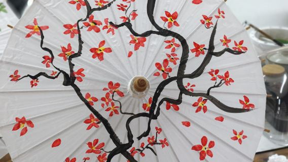 江西上饒婺源手繪油紙傘製作/採茶製茶非遺體驗【零經驗可玩+專業老師帶玩】