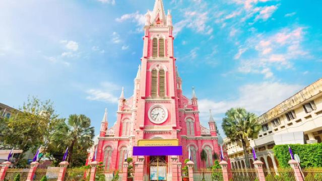Tour 1 ngày thuê xe riêng tùy chỉnh tham quan Nhà thờ Tân Định + Bưu điện trung tâm Sài Gòn + Dinh Thống Nhất tại TP. Hồ Chí Minh, Việt Nam