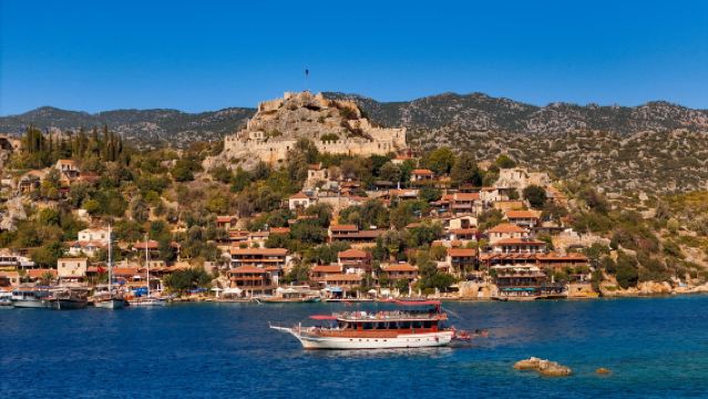 Bootstour nach Kekova (versunkene Stadt & Simena)