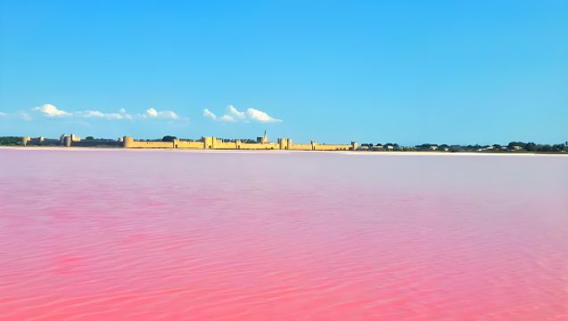 法國普羅旺斯粉紅浪漫：加爾橋+艾格莫爾特粉湖+火烈鳥+聖雷米