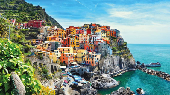 Italia - Excursión de un día a Cinque Terre desde Florencia con crucero y almuerzo incluido