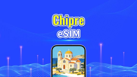 Chipre 5G eSIM  | Compatible con IA y TikTok | Paquete de datos diario/total | 1–30 días | Facturación por 24 horas | Código QR