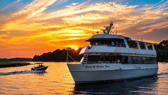Hilton Head Island: Solnedgang aftensmad krydstogt