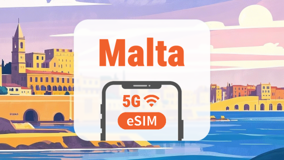 Malta 5G eSIM | Dual Network • All AI & TikTok | 1–30 Days | QR Code