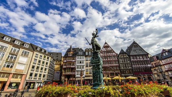 德國法蘭克福出發:城市經典全景 & 呂德斯海姆萊茵河谷