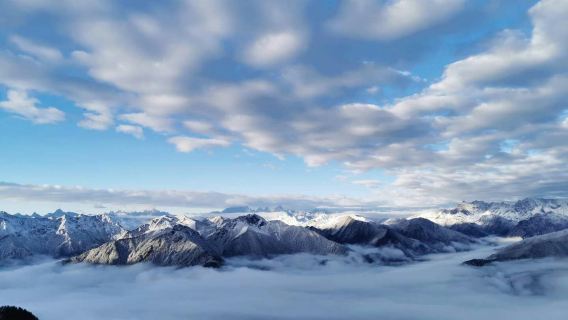 Depart from Chengdu: Ya'an-Mengding Mountain+Dawagengza one-day tour with private charter and Multilingual guide C