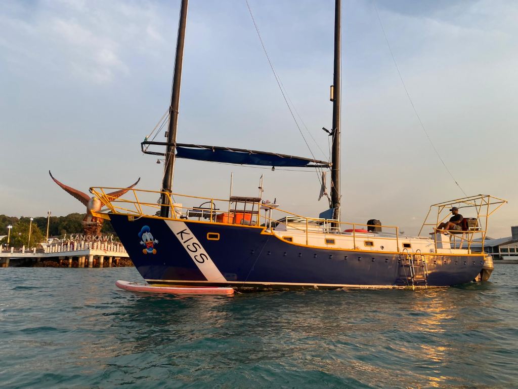 蘭卡威網紅帆船日落巡航