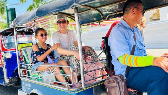 Tour giornaliero a Bangkok: Cibo, Templi e Tuk Tuk
