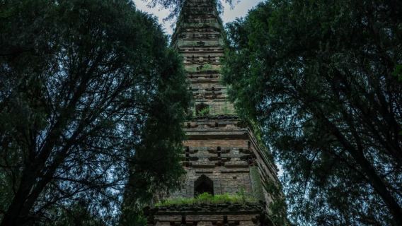 Private premium group tour with tickets: Guoqing Temple + Zhizhe Stupa Courtyard + Shiliang Waterfall day tour