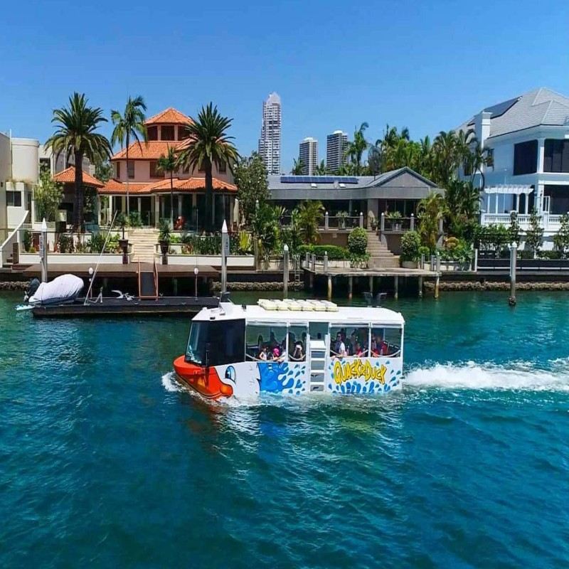 Gold Coast Quack'rDuck Amphibious Bootstour in Australien