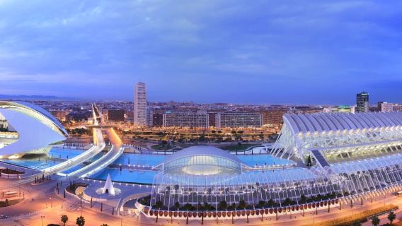 Valencia: combinazione Oceanografico, Hemisfèric e Museo delle Scienze