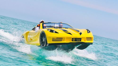 Dubai Jet Water Car Experience 2