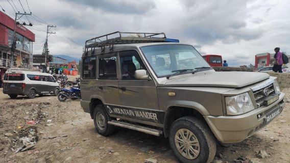 Traslado en jeep compartido desde Katmandú a Salleri.