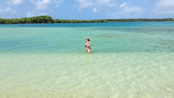 Avventura nella barriera corallina di Buccoo e nella piscina di nylon