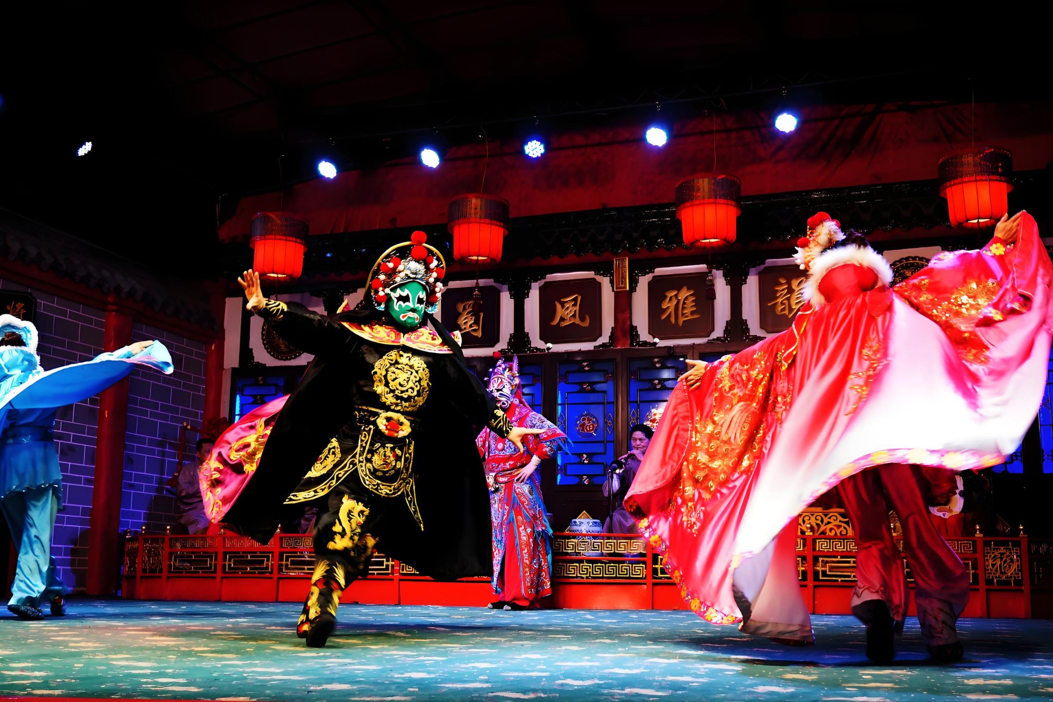 Chengdu Must-See Sichuan Opera Performances, Sichuan Style Elegance, Kuanzhai Alley, Jinli Private Day Tour