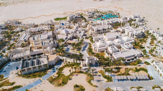 Enkele reis van Dubai/Abu Dhabi naar woestijnhotels in Al Wathba