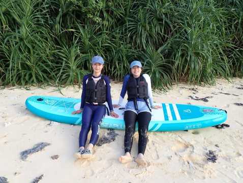 宮古島：英語導覽直立板 (SUP) 體驗