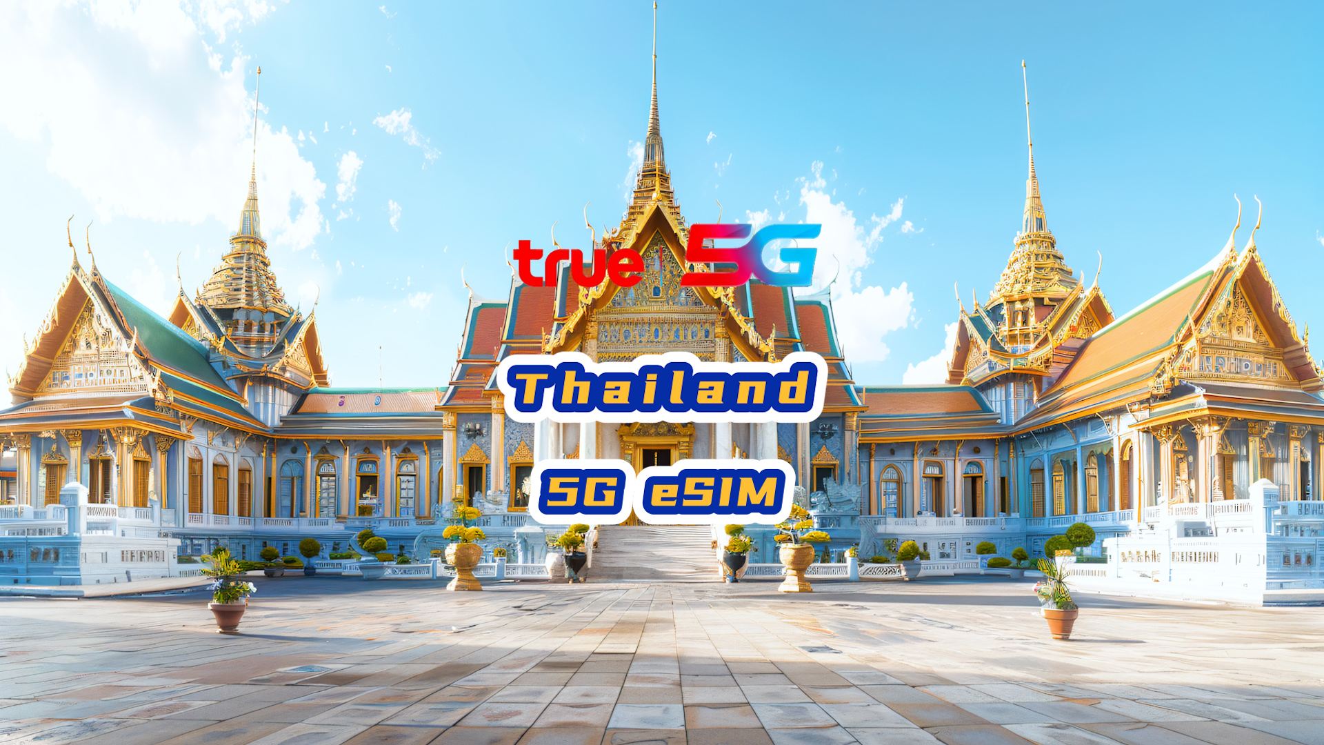 태국 TRUE eSIM | 5G/4G | 일일 패키지/데이터 패키지 | 1~30일 | 24시간 결제 | QR 코드