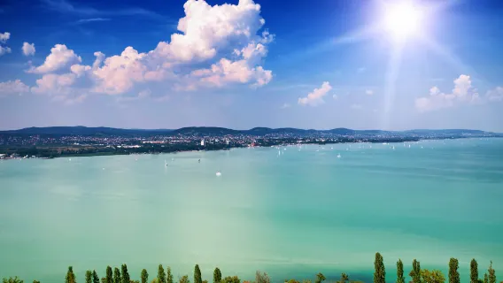 Tagesausflug zum Plattensee in Budapest, Ungarn