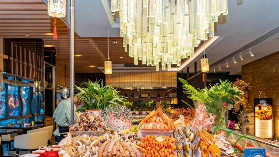 Buffet deal | Shenzhen Wyndham Grand Hotel voucher - buffet voucher, afternoon tea, teppanyaki, American light meals, barbecue