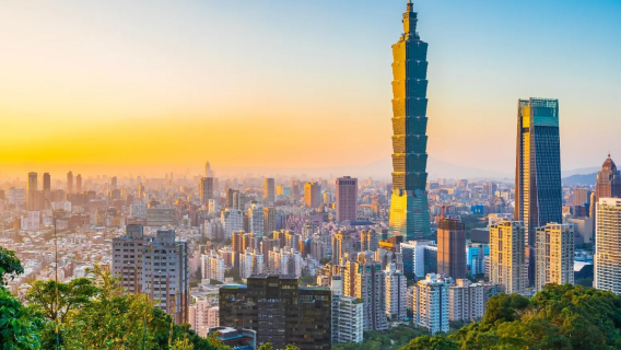 Transfertur/transittur fra Taoyuan International Airport: Privat køretur i Taipei [Kinesisk/engelsk chauffør]