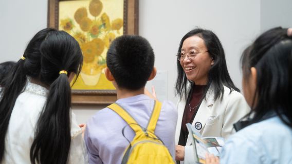Penerangan berpandu dalam bahasa Cina untuk keluarga di Galeri Kebangsaan London (2 jam lawatan berkumpulan/peribadi + termasuk tiket masuk + manual pembelajaran + laluan lawatan direka oleh sarjana sejarah seni UCL)