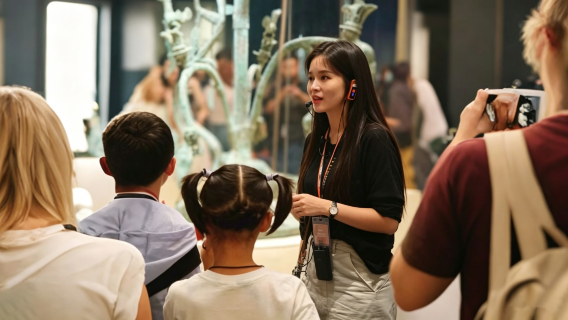 Chengdu Sanxingdui Live Guide [Optional Admission Ticket/Expert Commentary/Professional Guide/Family-Friendly Pure Play/In-Depth Tour]