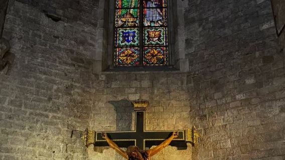 Lawatan Sehari di Bandar Lama Barcelona: Foto di Kissing Wall Church, Muzium Picasso & Persembahan Flamenco
