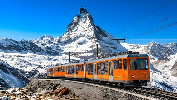 Swiss attraction ticket | Zermatt - Gornergrat round-trip ticket