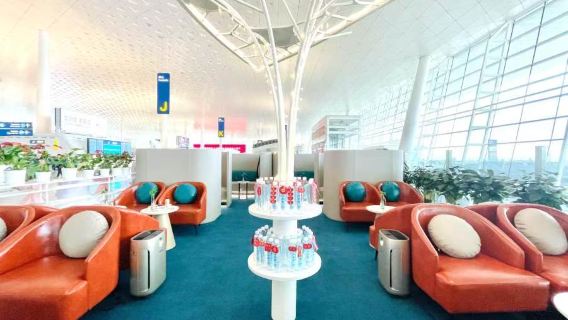 VIP-lounge op Internationale luchthaven van Wuhan Tianhe | VIP-lounge voor eerste klasse en business class | T2, T3 voor binnenlands en internationaal vertrek | vermindering van vermoeidheid