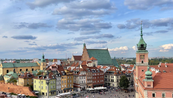 Poland Warsaw Bandar Lama + Istana Diraja + Taman Lazienki + Istana Wilanow lawatan sehari - Terpilih