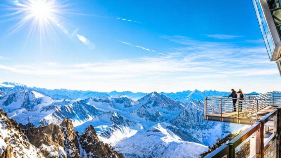 Mont Blanc Skyway: Przejazd kolejką linową na wysokość 3466 m z alpejskim lunchem