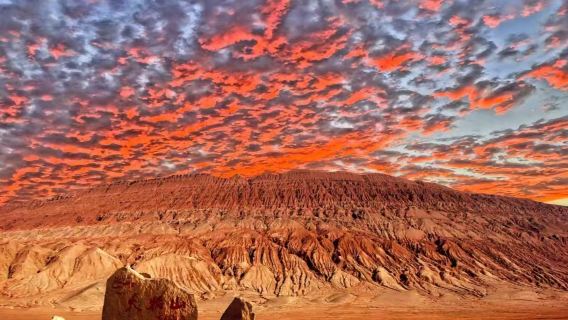 Turpan, Karez, Gunung Berapi, lawatan sehari hiburan tulen berkualiti tinggi