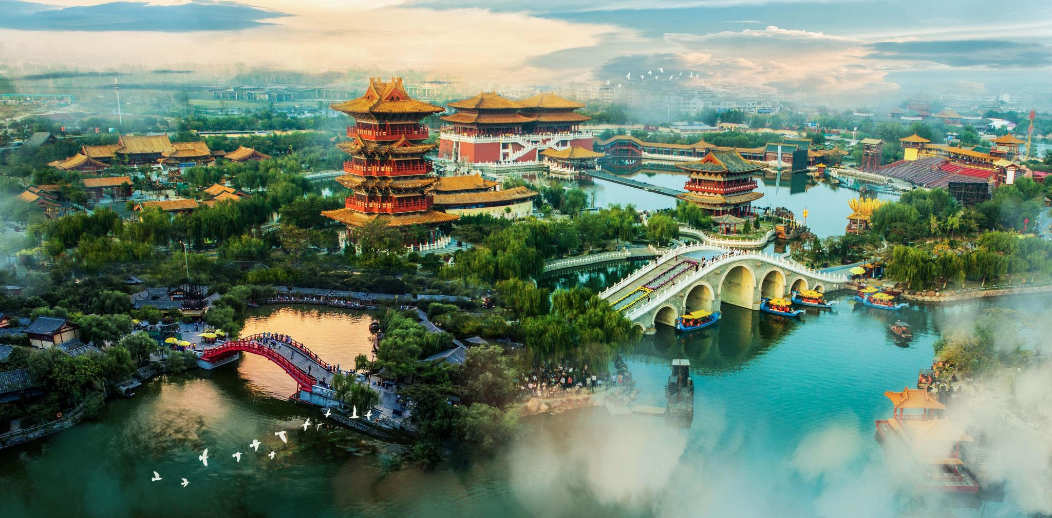 Kaifeng Millennium City Park + Iron Pagoda + Longting Scenic Area 1-day Tour