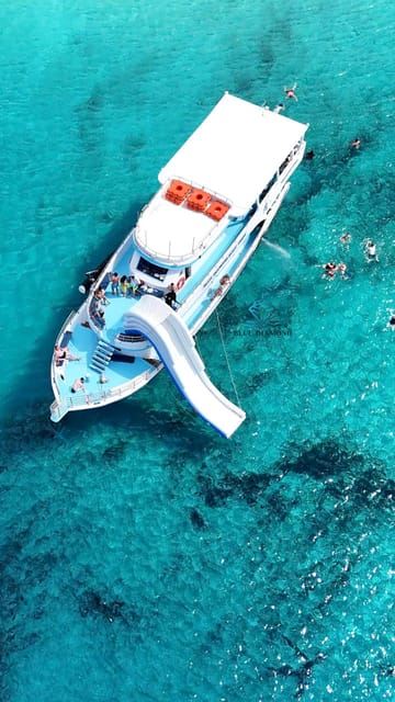 Crociera alla Laguna Blu di Paphos: scivolo, musica e trasferimento in hotel