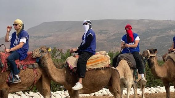 Marrakech: Quad e Cammello, Cena con Spettacolo nel Deserto di Agafay
