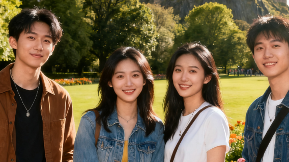 英國愛丁堡旅拍【跟拍攝影親子照情侶閨蜜兒童跟拍家庭旅拍】