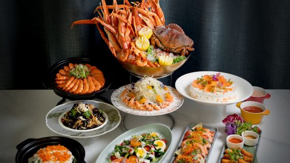 [15% di sconto] Hotel Hopewell a Wan Chai | Lobby Café | Pranzo semi a buffet/Cena semi a buffet