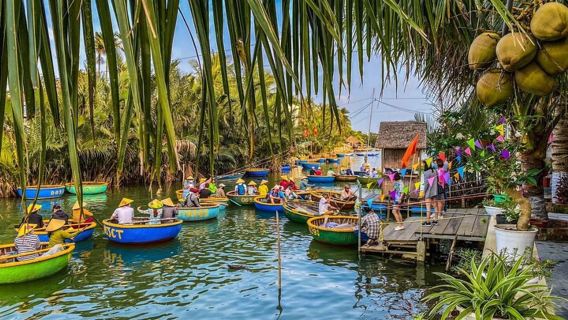 Coconut Basket Boat Self-Guided Tour: Ticket and Private Transfer