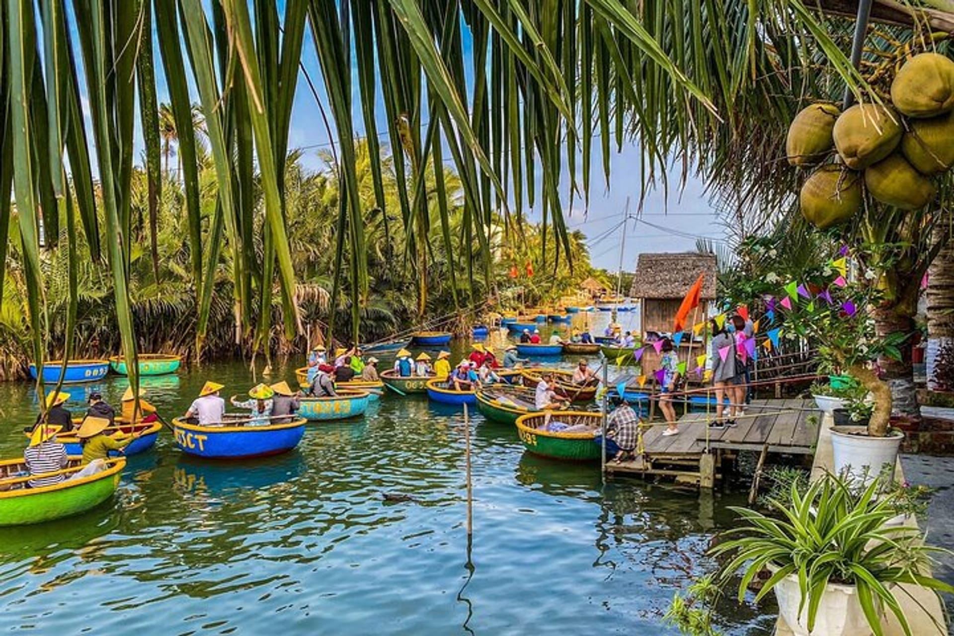 Coconut Basket Boat Self-Guided Tour: Ticket and Private Transfer