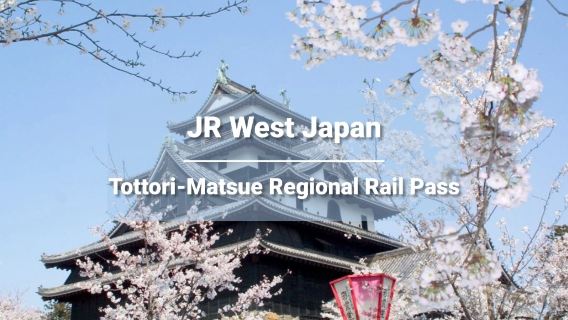 JR PASS Tottori-Matsue Area Rail Pass 3 Hari (e-tiket)