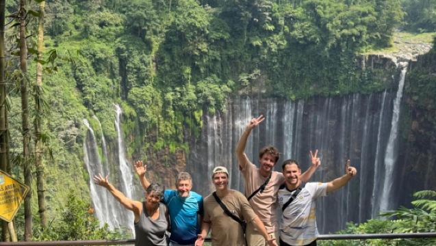 Tumpak Sewu Waterfall Adventure One Day Tour With Entrance Tickets