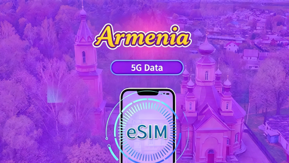 Ermenistan | 5G eSIM | TikTok ve ChatGPT Desteği | Günlük Paket/Veri Paketi | 24 Saatlik Ücretlendirme | 1-30 Gün | QR Kodu