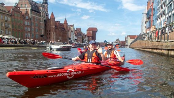 Guided Sightseeing Kayak Tour at Gdansk
