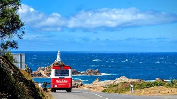 Jersey: West Coast Open Top Bus Tour (Lighthouse Way)