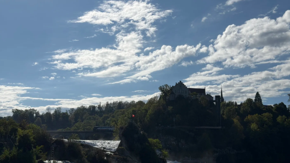 Switzerland Zurich - Air Terjun Rhine - Laluan Air Terjun Pertama Eropah - Sewaan Peribadi Bahasa Cina - Tanpa Risau