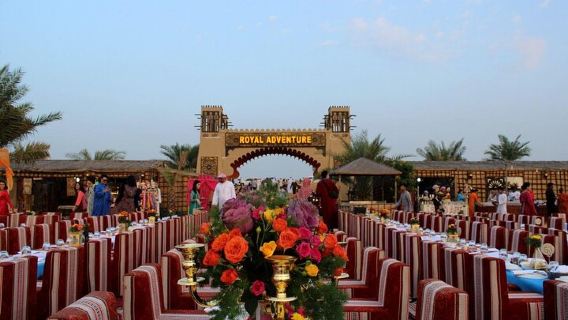 Premium Red Dune Safari Camp+BBQ Dinner+Deluxe Camp+Sand Boarding(Quad Bike Optional)