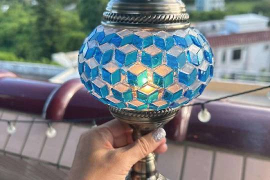南丫島北角新村土耳其馬賽克檯燈課程體驗