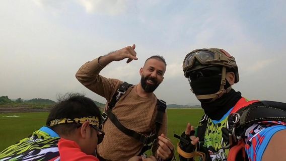 浙江金華橫店跳傘橫店熱氣球跳傘固定翼飛機跳傘3-4千米高空跳傘【4000米固定翼飛機跳傘/2800米熱氣球跳傘】