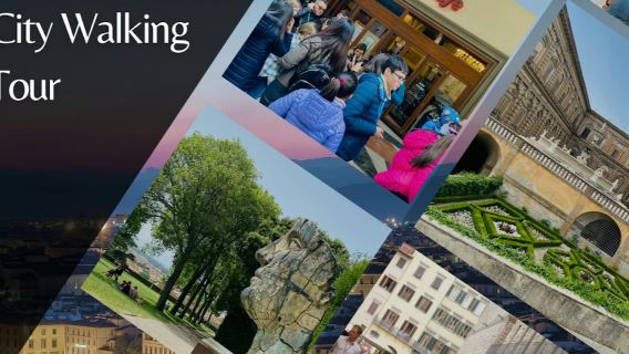 Boboli-Garten: Reservierter Eintritt + Geführte Besichtigung + Stadtrundgang durch Florenz